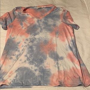 Riah Fashion Tie-Dye Top Never Worn XL